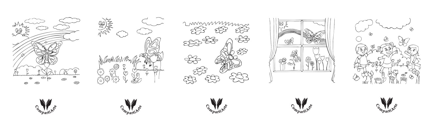 Ilustrações pintar