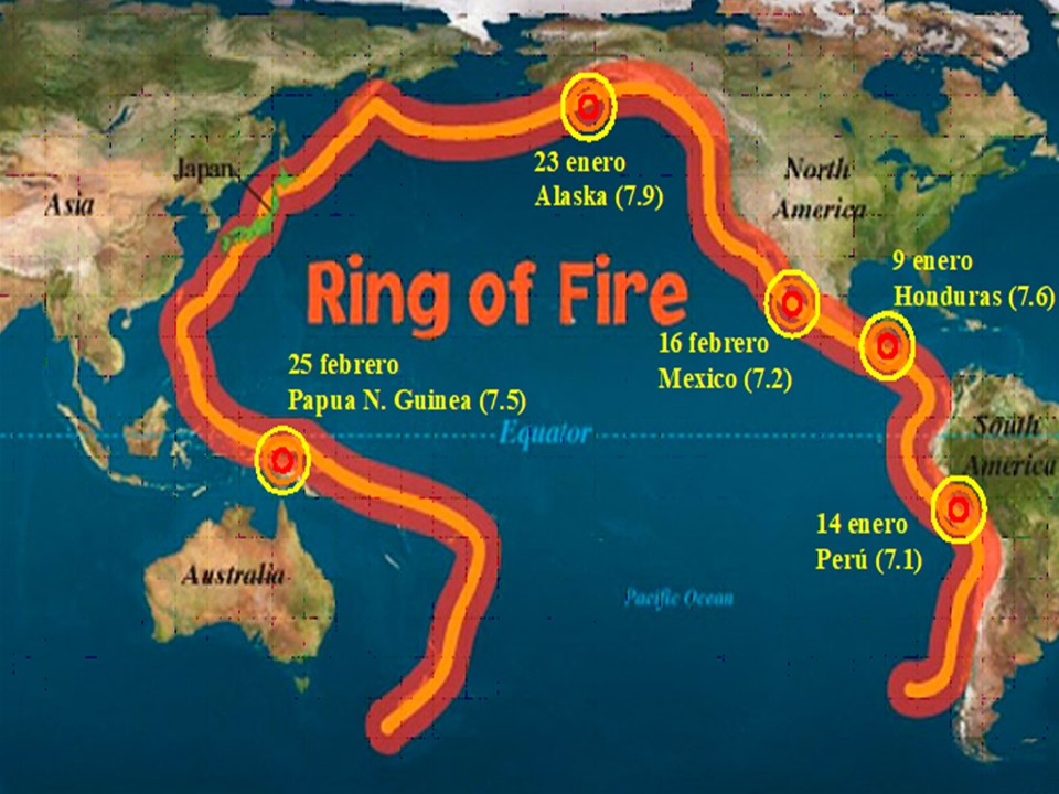 Limpiamente Encogimiento hilo Cinturón de Fuego del Pacífico – SeismicKnowledge