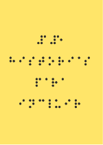 impressão para Braille. 