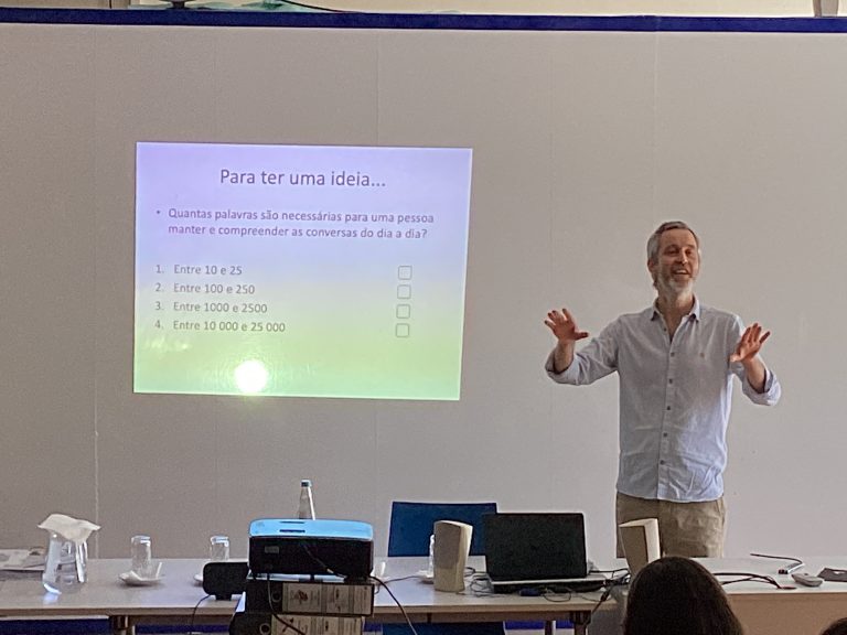 Ação de sensibilização programa avançar plnm